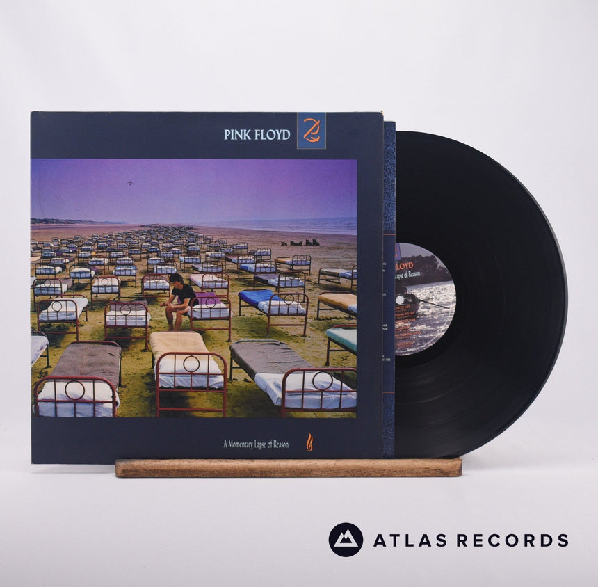 Pink Floyd A Momentary Lapse Of Reason LP Vinyl Record - Front Cover & Record