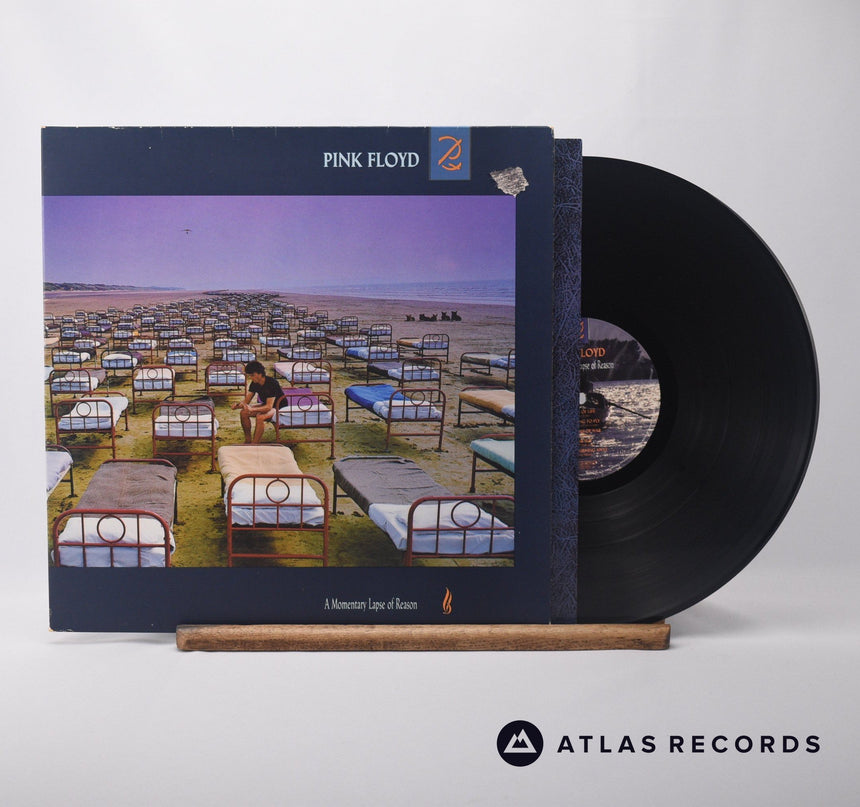 Pink Floyd A Momentary Lapse Of Reason LP Vinyl Record - Front Cover & Record