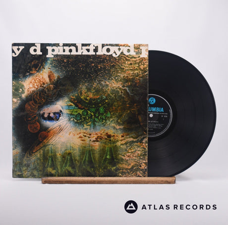 Pink Floyd A Saucerful Of Secrets LP Vinyl Record - Front Cover & Record