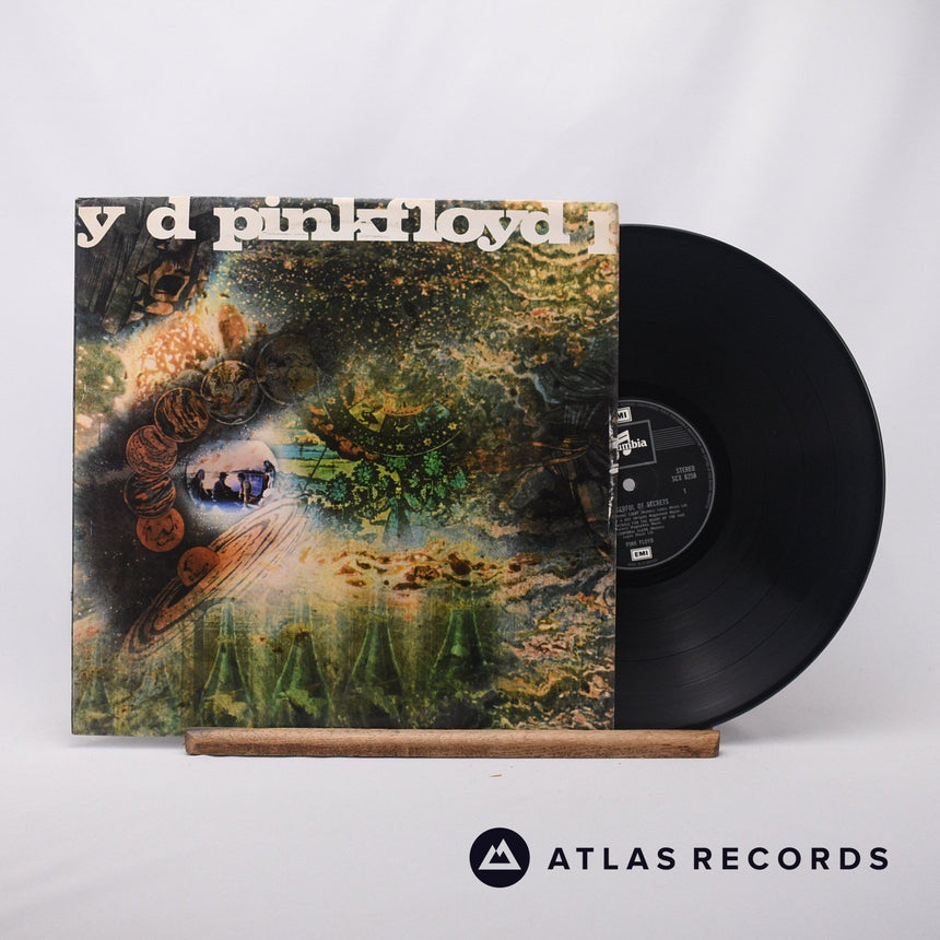 Pink Floyd A Saucerful Of Secrets LP Vinyl Record - Front Cover & Record