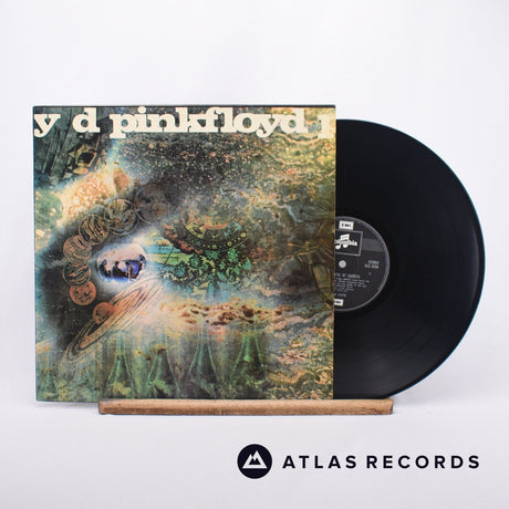 Pink Floyd A Saucerful Of Secrets LP Vinyl Record - Front Cover & Record