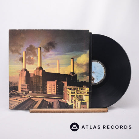 Pink Floyd Animals LP Vinyl Record - Front Cover & Record