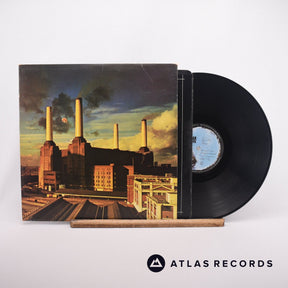Pink Floyd Animals LP Vinyl Record - Front Cover & Record