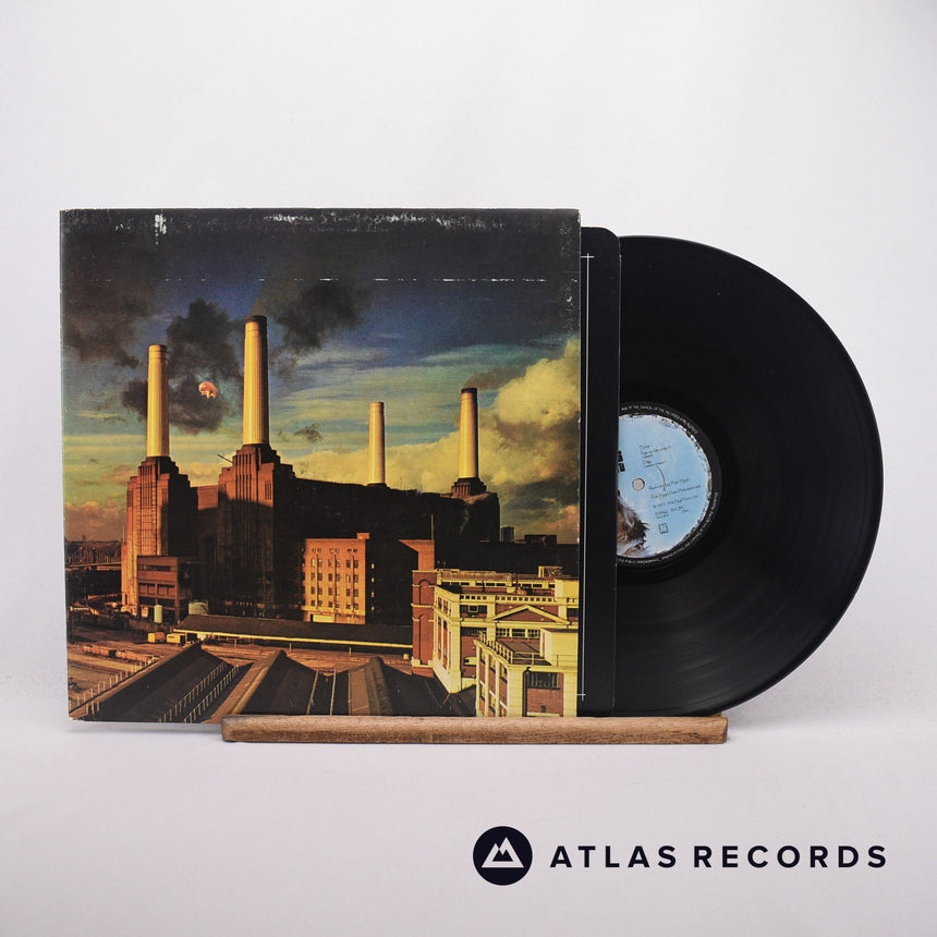 Pink Floyd Animals LP Vinyl Record - Front Cover & Record