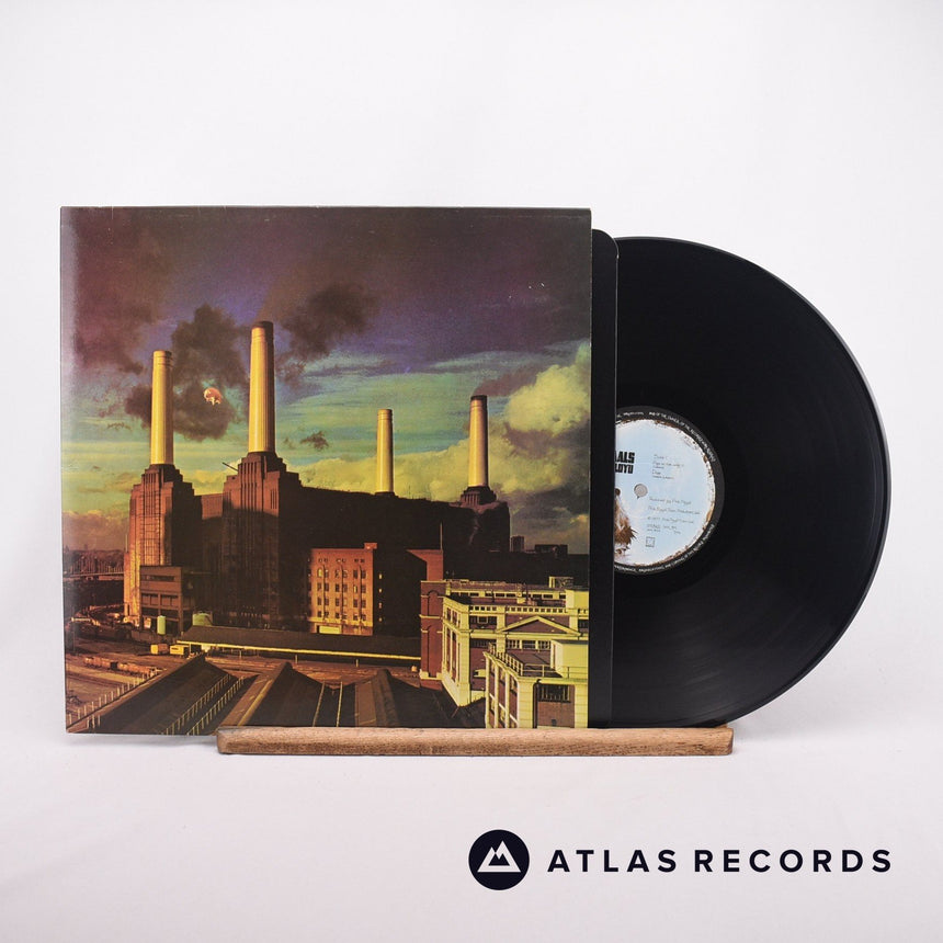 Pink Floyd Animals LP Vinyl Record - Front Cover & Record