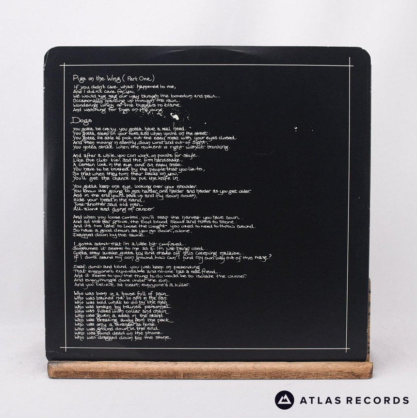 Pink Floyd - Animals - First Uk Press Gatefold A-4 B-2 LP Vinyl Record - VG+/VG+