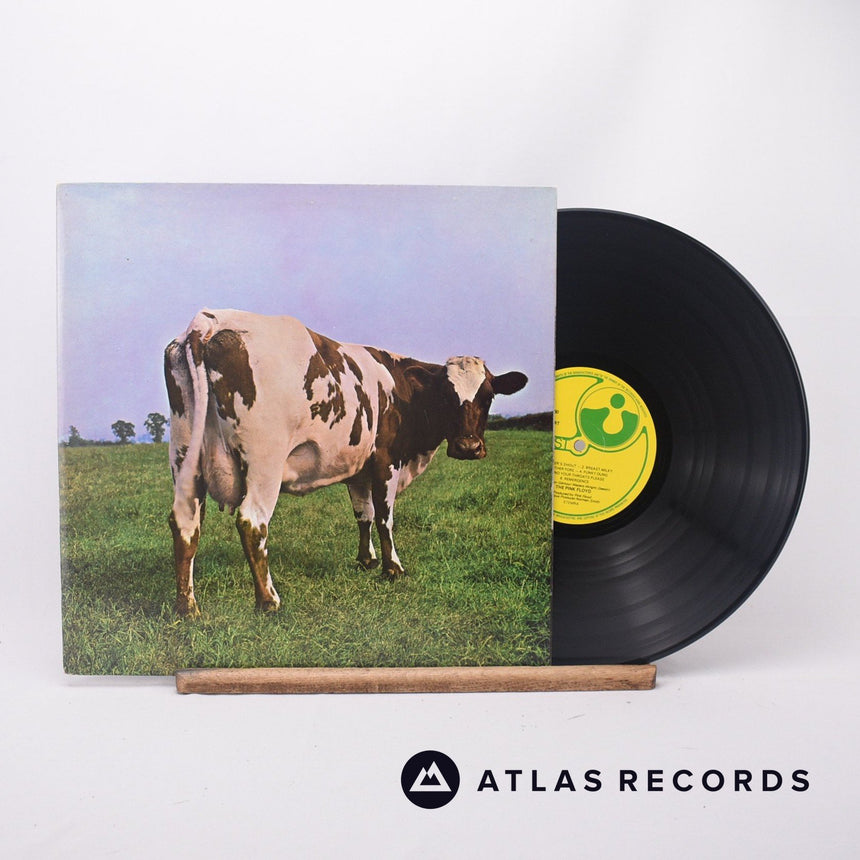 Pink Floyd Atom Heart Mother LP Vinyl Record - Front Cover & Record