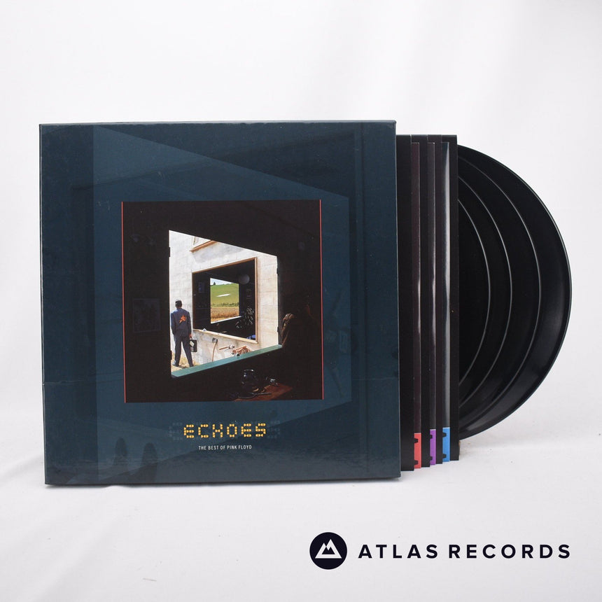 Pink Floyd Echoes 4 x LP Box Set Vinyl Record - Front Cover & Record
