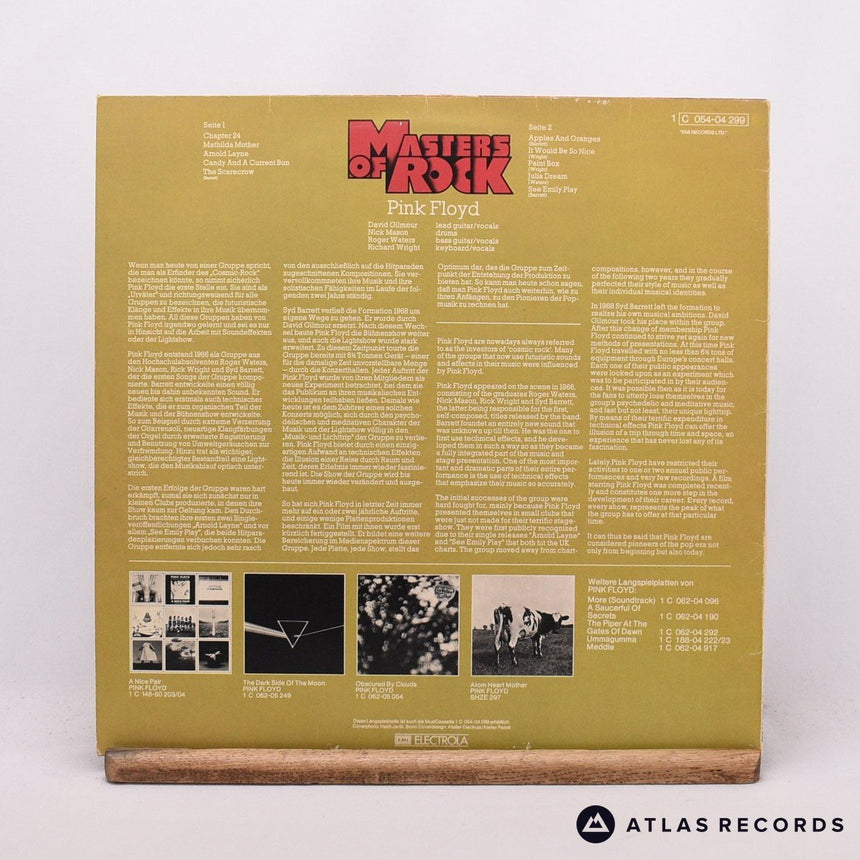 Pink Floyd - Masters Of Rock - Reissue LP Vinyl Record - VG+/EX