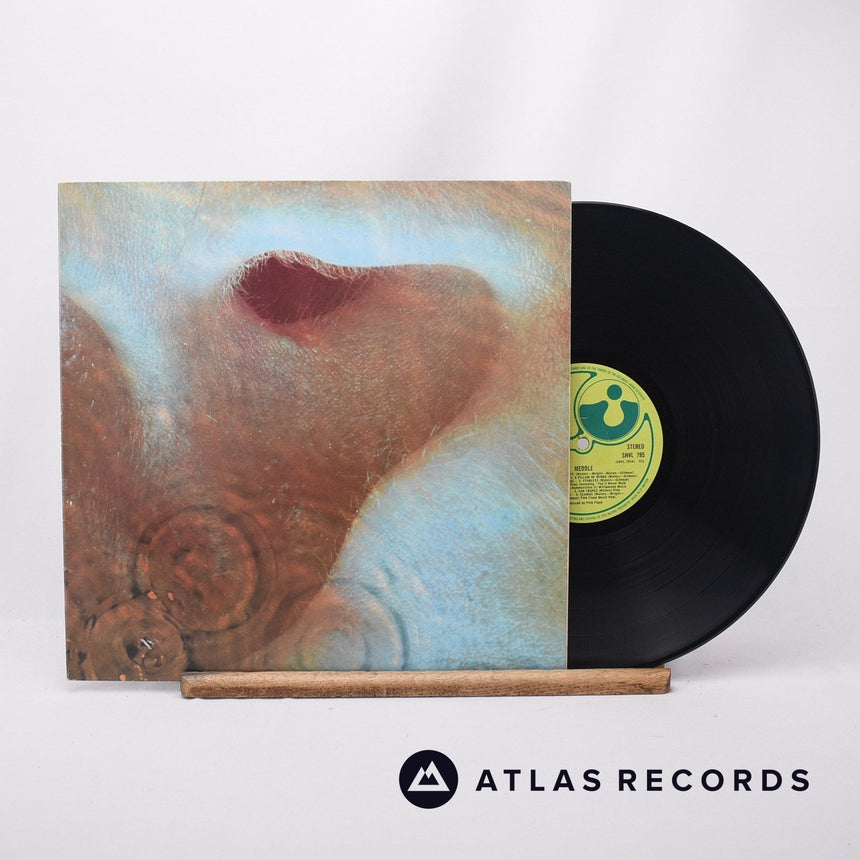 Pink Floyd Meddle LP Vinyl Record - Front Cover & Record