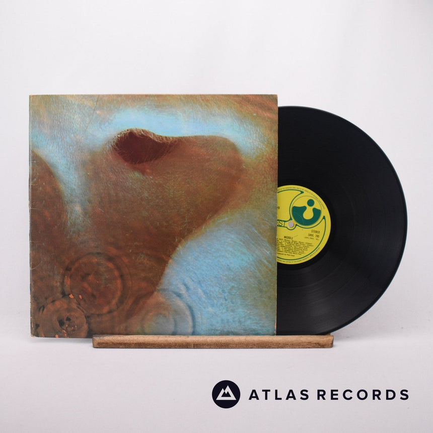 Pink Floyd Meddle LP Vinyl Record - Front Cover & Record