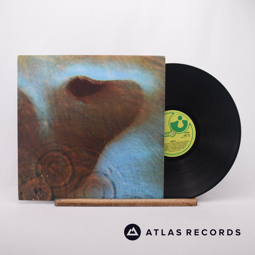Pink Floyd Meddle LP Vinyl Record - Front Cover & Record