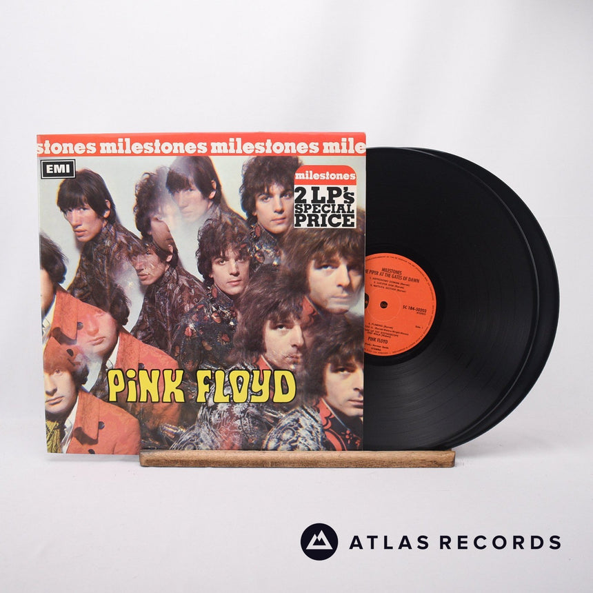 Pink Floyd Milestones 2 x LP Vinyl Record - Front Cover & Record
