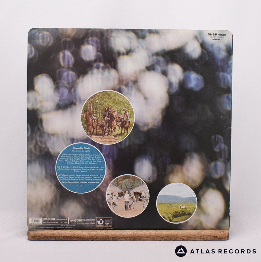 Pink Floyd - Obscured By Clouds - A-2 B-2 LP Vinyl Record - EX/EX