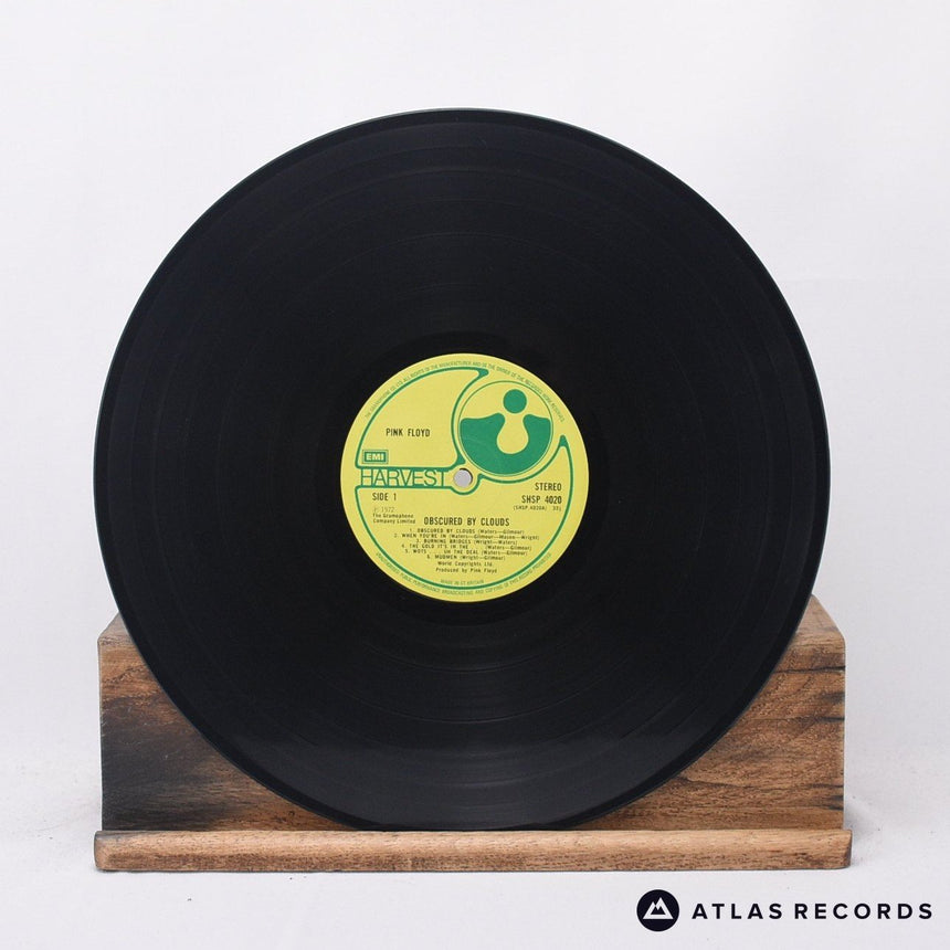 Pink Floyd - Obscured By Clouds - A-2 B-2 LP Vinyl Record - VG+/VG+