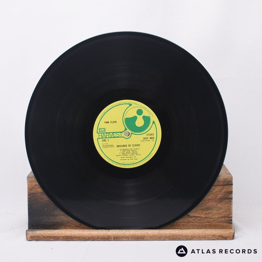 Pink Floyd - Obscured By Clouds - A-2 B-2 LP Vinyl Record - VG+/VG+