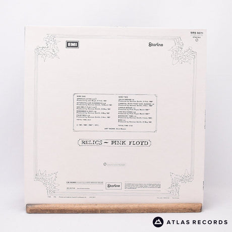 Pink Floyd - Relics - First Uk Press Textured Sleeve LP Vinyl Record - EX/EX