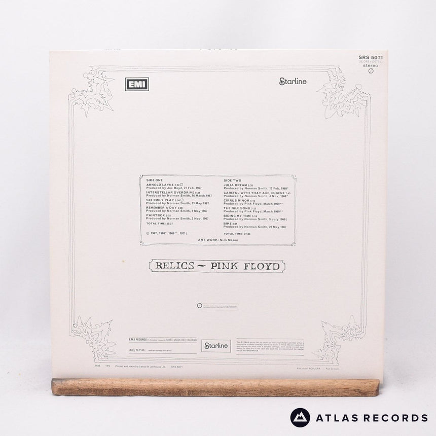 Pink Floyd - Relics - 3Rd Issue Htm Mono LP Vinyl Record - EX/EX