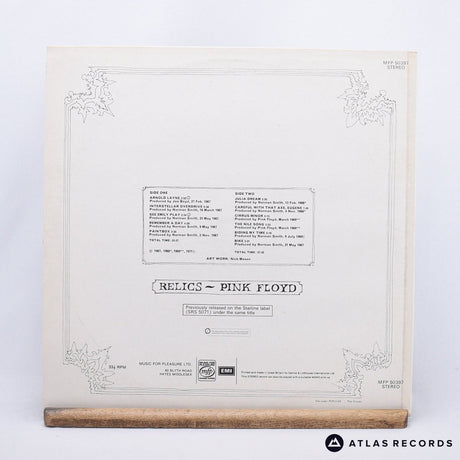 Pink Floyd - Relics - Htm Repress LP Vinyl Record - EX/EX