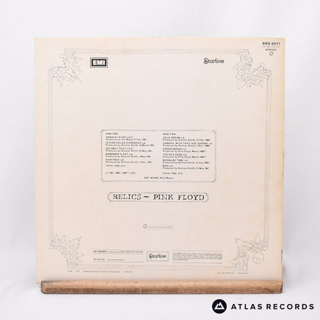 Pink Floyd - Relics - A-1 B-3 LP Vinyl Record - VG+/EX