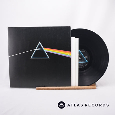 Pink Floyd The Dark Side Of The Moon LP Vinyl Record - Front Cover & Record