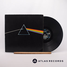 Pink Floyd The Dark Side Of The Moon LP Vinyl Record - Front Cover & Record