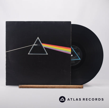 Pink Floyd The Dark Side Of The Moon LP Vinyl Record - Front Cover & Record