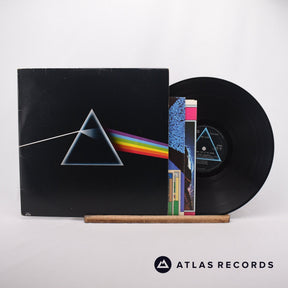Pink Floyd The Dark Side Of The Moon LP Vinyl Record - Front Cover & Record