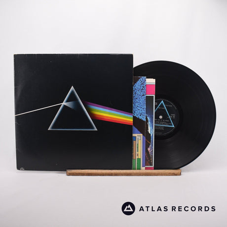 Pink Floyd The Dark Side Of The Moon LP Vinyl Record - Front Cover & Record