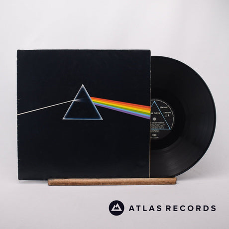 Pink Floyd The Dark Side Of The Moon LP Vinyl Record - Front Cover & Record