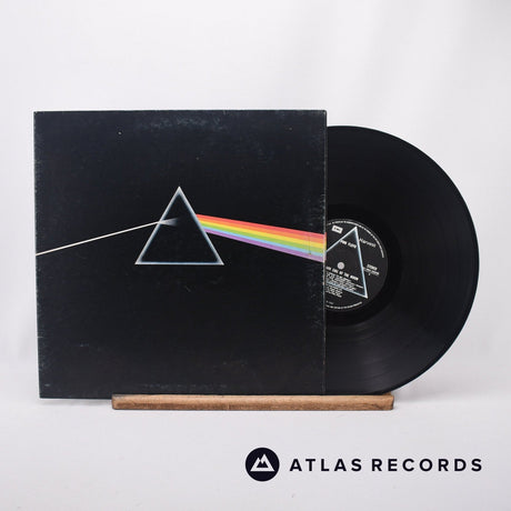 Pink Floyd The Dark Side Of The Moon LP Vinyl Record - Front Cover & Record
