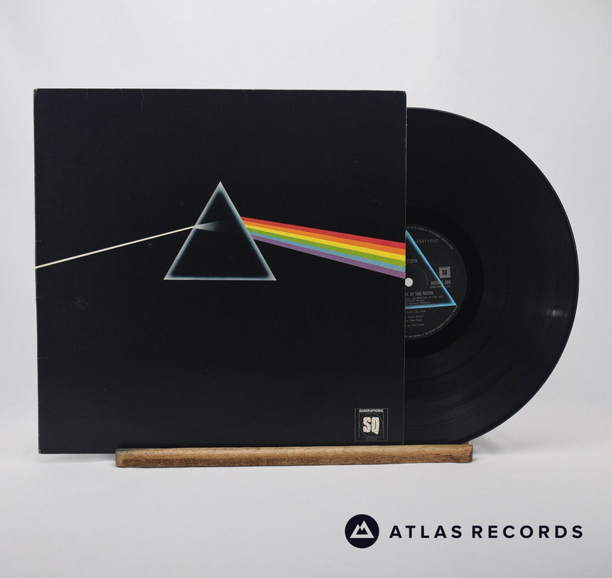 Pink Floyd The Dark Side Of The Moon LP Vinyl Record - Front Cover & Record