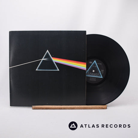 Pink Floyd The Dark Side Of The Moon LP Vinyl Record - Front Cover & Record
