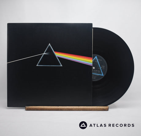 Pink Floyd The Dark Side Of The Moon LP Vinyl Record - Front Cover & Record