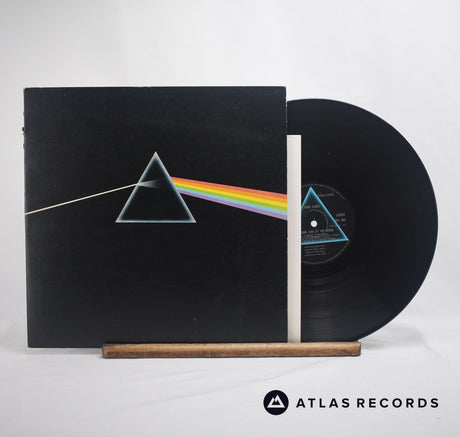 Pink Floyd The Dark Side Of The Moon LP Vinyl Record - Front Cover & Record