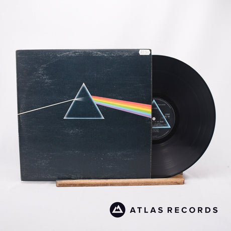Pink Floyd The Dark Side Of The Moon LP Vinyl Record - Front Cover & Record