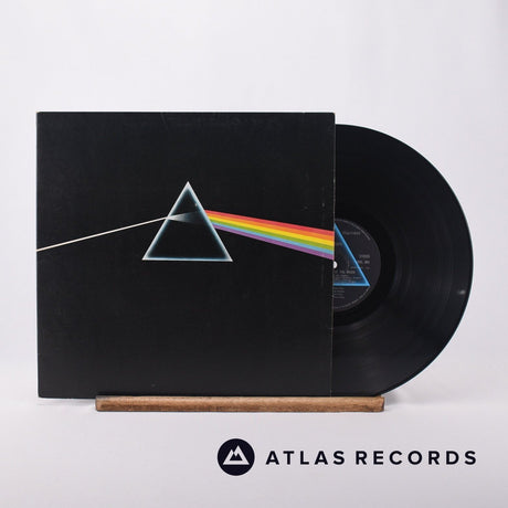 Pink Floyd The Dark Side Of The Moon LP Vinyl Record - Front Cover & Record