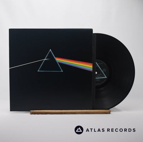 Pink Floyd The Dark Side Of The Moon LP Vinyl Record - Front Cover & Record