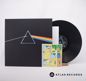Pink Floyd The Dark Side Of The Moon LP Vinyl Record - Front Cover & Record