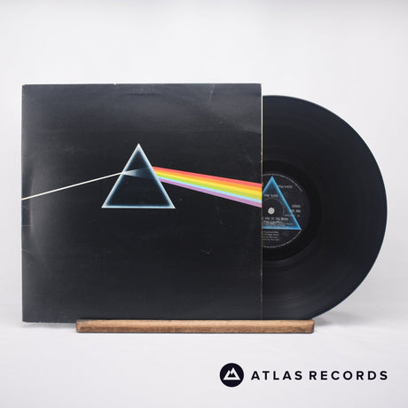 Pink Floyd The Dark Side Of The Moon LP Vinyl Record - Front Cover & Record