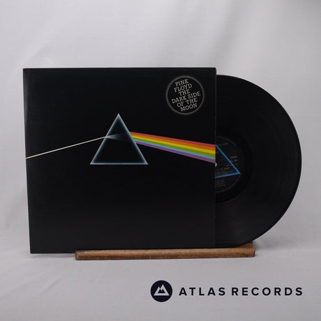 Pink Floyd The Dark Side Of The Moon LP Vinyl Record - Front Cover & Record