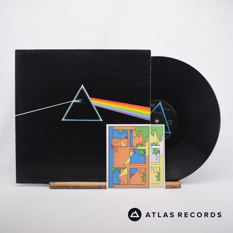 Pink Floyd The Dark Side Of The Moon LP Vinyl Record - Front Cover & Record