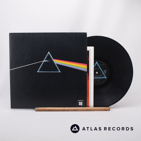 Pink Floyd The Dark Side Of The Moon LP Vinyl Record - Front Cover & Record