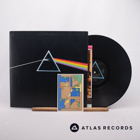 Pink Floyd The Dark Side Of The Moon LP Vinyl Record - Front Cover & Record