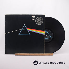 Pink Floyd The Dark Side Of The Moon LP Vinyl Record - Front Cover & Record