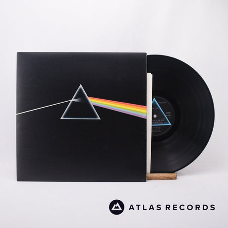 Pink Floyd The Dark Side Of The Moon LP Vinyl Record - Front Cover & Record