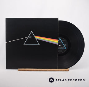 Pink Floyd The Dark Side Of The Moon LP Vinyl Record - Front Cover & Record