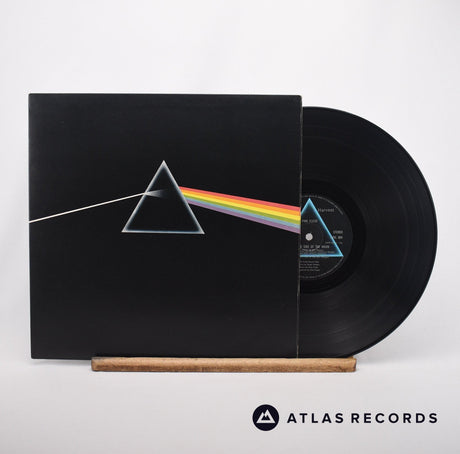 Pink Floyd The Dark Side Of The Moon LP Vinyl Record - Front Cover & Record