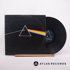 Pink Floyd The Dark Side Of The Moon LP Vinyl Record - Front Cover & Record
