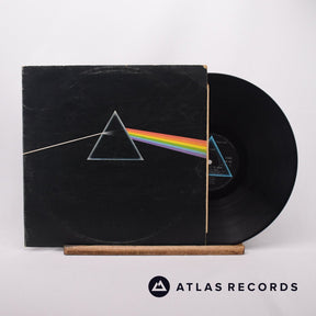 Pink Floyd The Dark Side Of The Moon LP Vinyl Record - Front Cover & Record